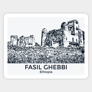 Fasil Ghebbi - Ethiopia Magnet